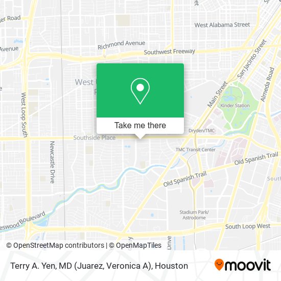 Terry A. Yen, MD (Juarez, Veronica A) map