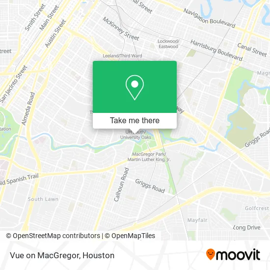 Mapa de Vue on MacGregor