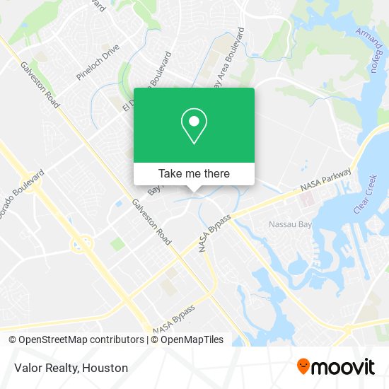 Valor Realty map