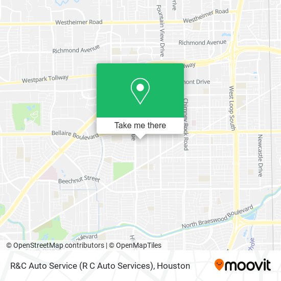 R&C Auto Service map