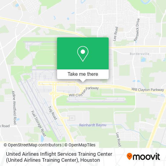 United Airlines Inflight Services Training Center (United Airlines Training Center) map