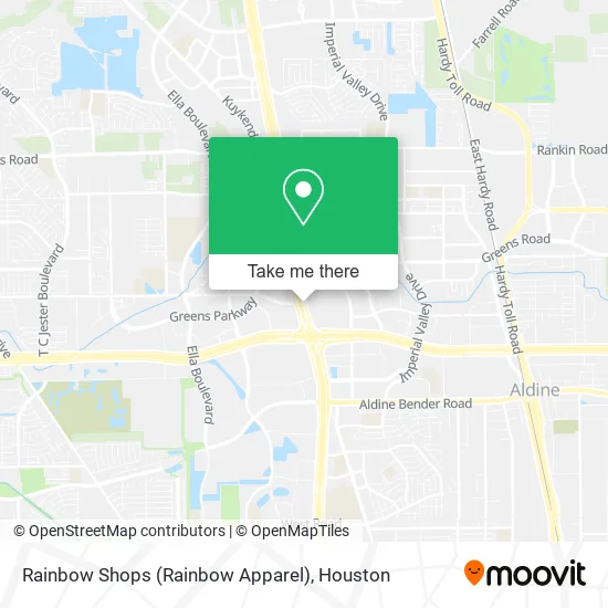 Rainbow Shops (Rainbow Apparel) map