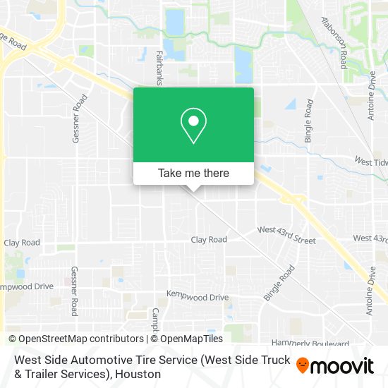 West Side Automotive Tire Service (West Side Truck & Trailer Services) map