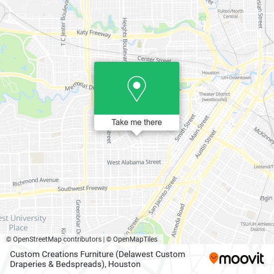 Custom Creations Furniture (Delawest Custom Draperies & Bedspreads) map