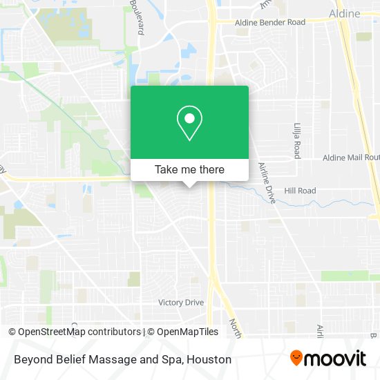 Beyond Belief Massage and Spa map