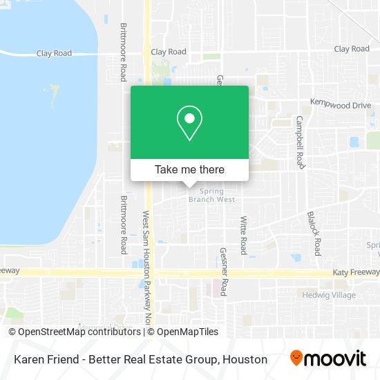 Karen Friend - Better Real Estate Group map