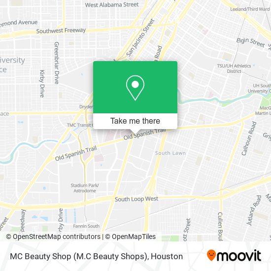 Mapa de MC Beauty Shop (M.C Beauty Shops)