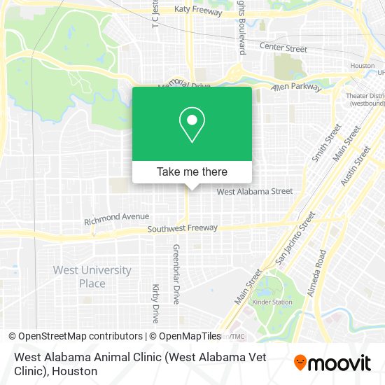 Mapa de West Alabama Animal Clinic