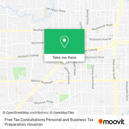 Free Tax Consultations Personal and Business Tax Preparation map