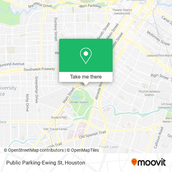 Public Parking-Ewing St map