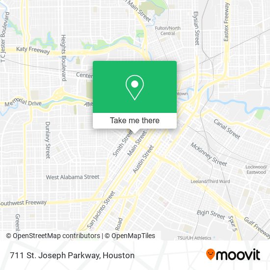 711 St. Joseph Parkway map