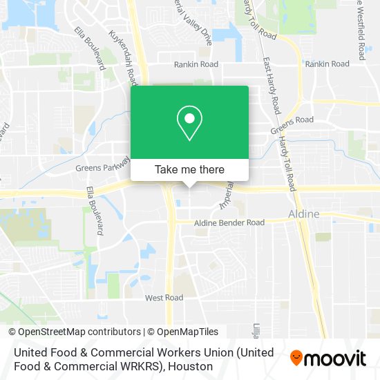 United Food & Commercial Workers Union (United Food & Commercial WRKRS) map