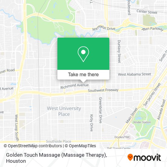 Mapa de Golden Touch Massage (Massage Therapy)