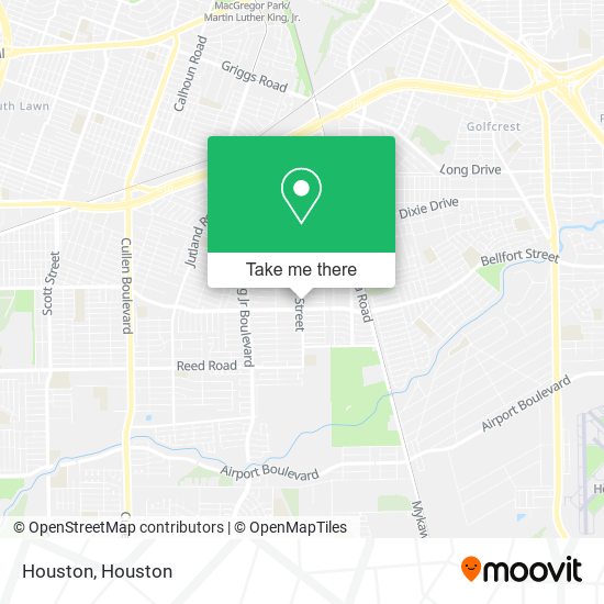 Mapa de Houston