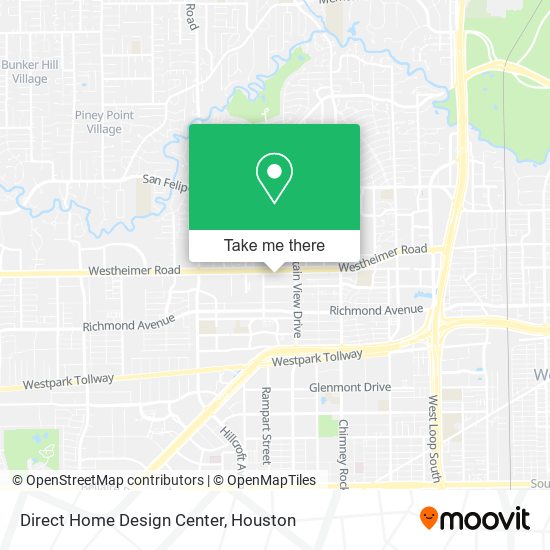Direct Home Design Center map
