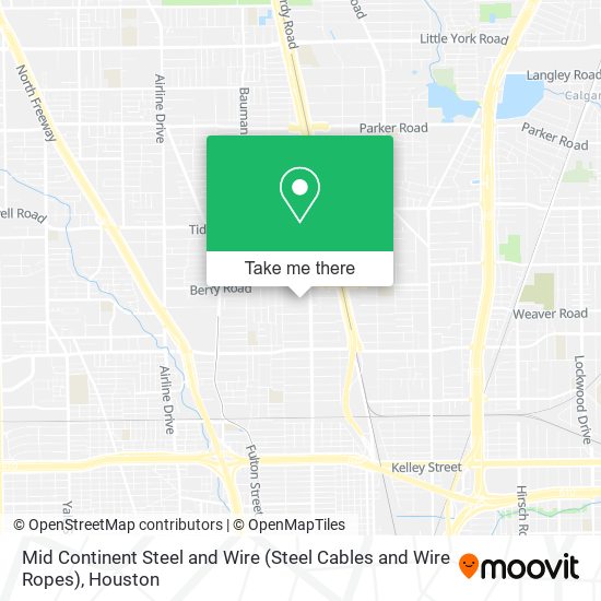 Mid Continent Steel and Wire (Steel Cables and Wire Ropes) map