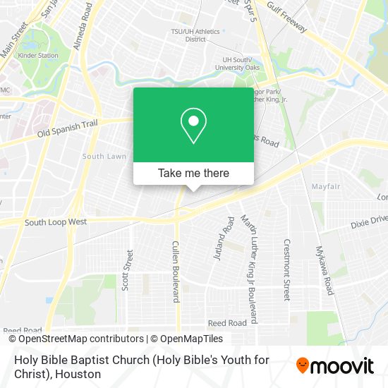 Holy Bible Baptist Church (Holy Bible's Youth for Christ) map