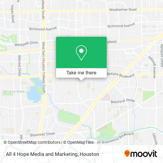All 4 Hope Media and Marketing map