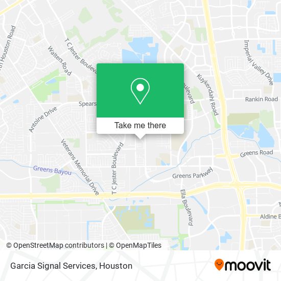 Garcia Signal Services map