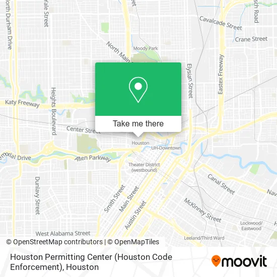 Houston Permitting Center (Houston Code Enforcement) map
