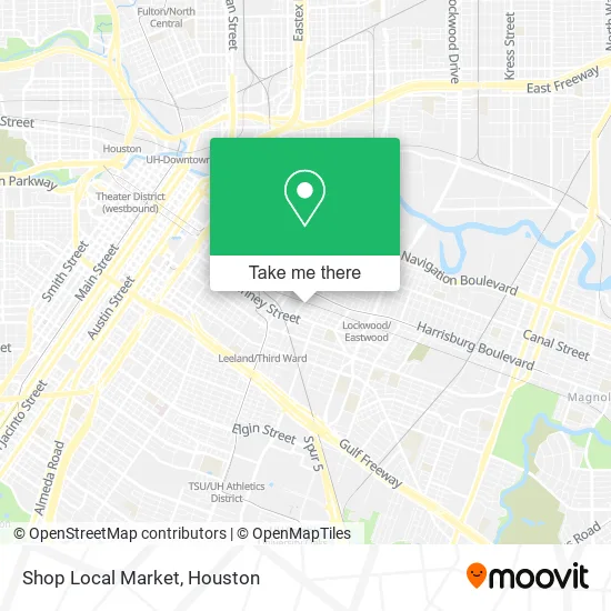 Shop Local Market map