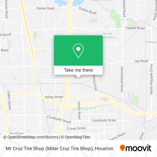 Mr Cruz Tire Shop map