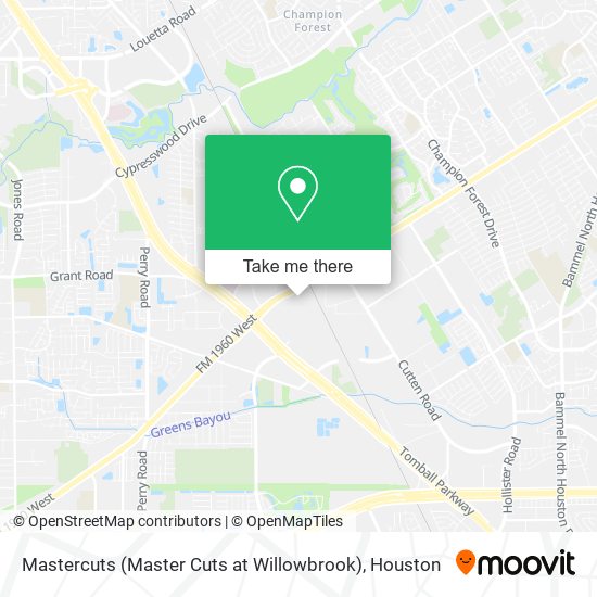 Mastercuts (Master Cuts at Willowbrook) map