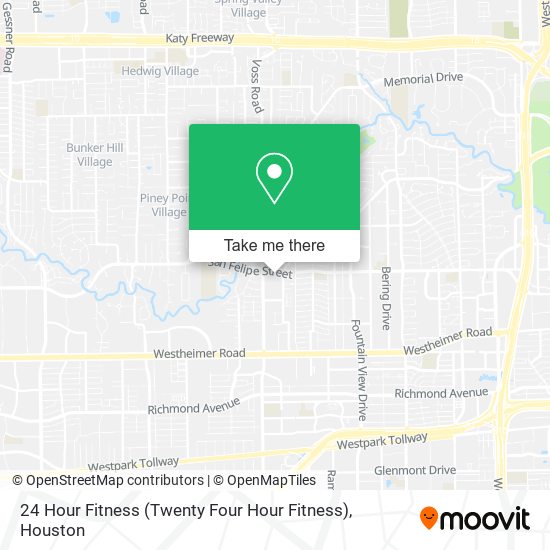 Mapa de 24 Hour Fitness (Twenty Four Hour Fitness)
