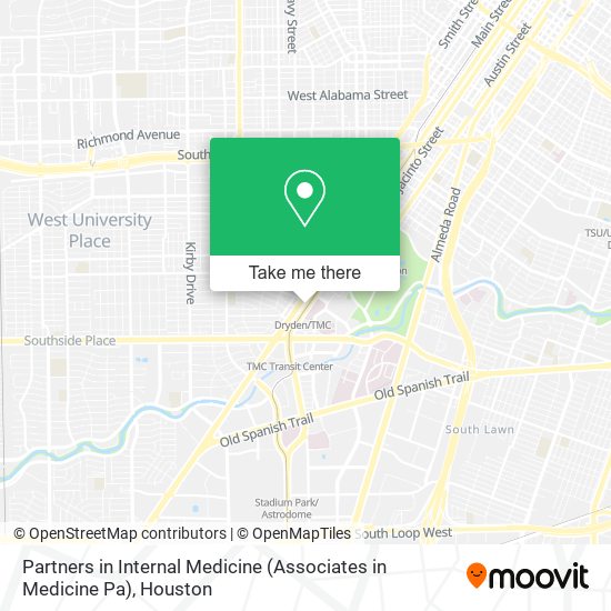 Partners in Internal Medicine (Associates in Medicine Pa) map