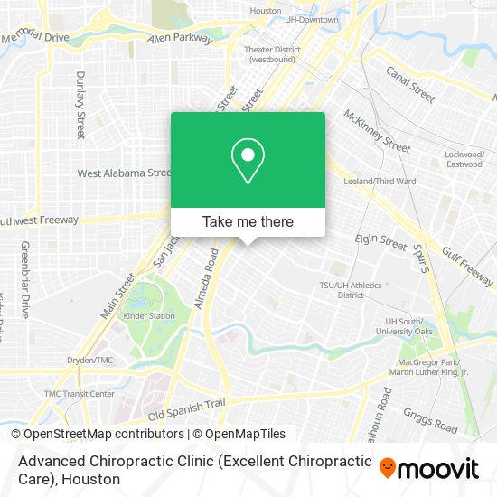 Advanced Chiropractic Clinic (Excellent Chiropractic Care) map