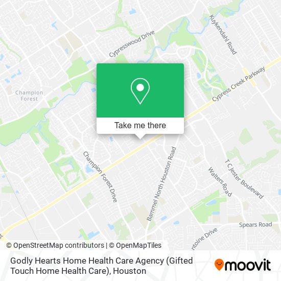 Mapa de Godly Hearts Home Health Care Agency (Gifted Touch Home Health Care)