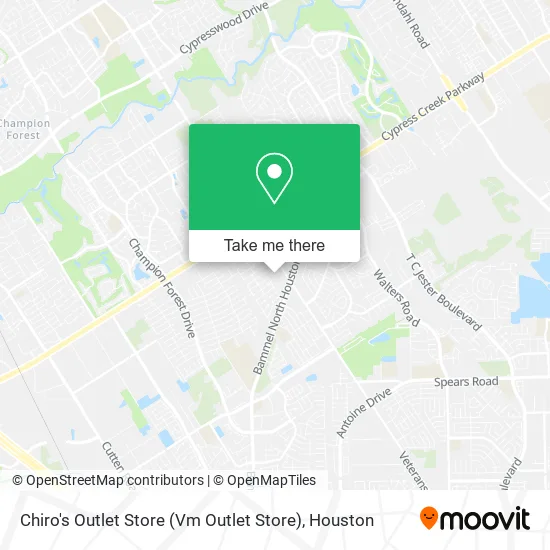 Chiro's Outlet Store (Vm Outlet Store) map
