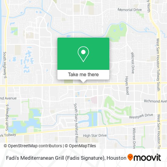 Fadi's Mediterranean Grill (Fadis Signature) map