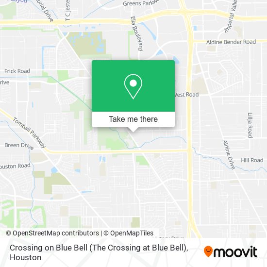Crossing on Blue Bell (The Crossing at Blue Bell) map