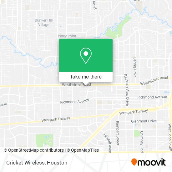 Cricket Wireless map