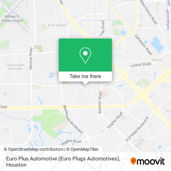 Mapa de Euro Plus Automotive (Euro Plugs Automotives)