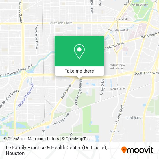 Mapa de Le Family Practice & Health Center (Dr Truc le)