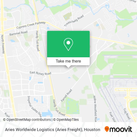 Aries Worldwide Logistics (Aries Freight) map