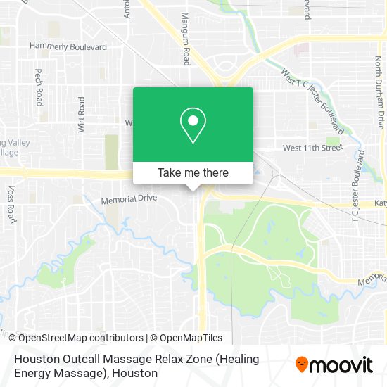 Mapa de Houston Outcall Massage Relax Zone (Healing Energy Massage)