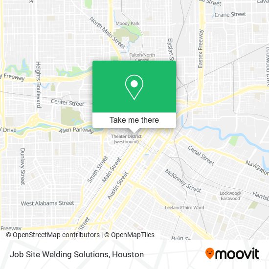 Mapa de Job Site Welding Solutions