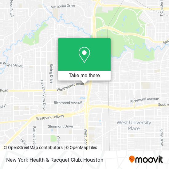 Mapa de New York Health & Racquet Club