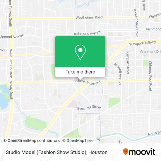 Mapa de Studio Model (Fashion Show Studio)