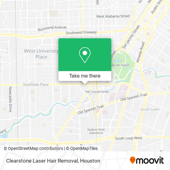 Mapa de Clearstone Laser Hair Removal