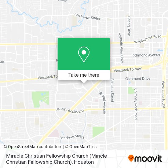 Miracle Christian Fellowship Church map