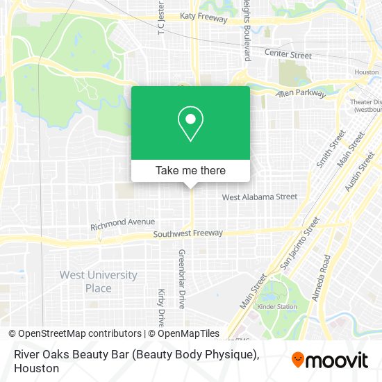 River Oaks Beauty Bar (Beauty Body Physique) map