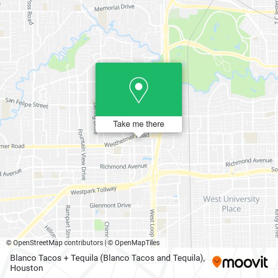 Blanco Tacos + Tequila map