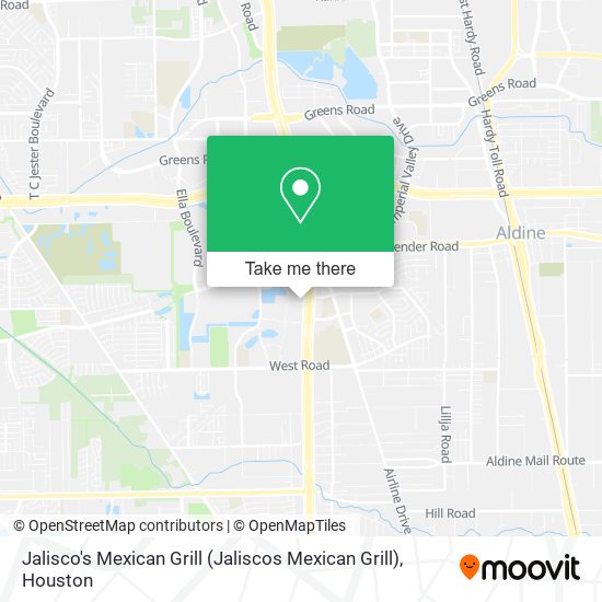 Mapa de Jalisco's Mexican Grill (Jaliscos Mexican Grill)