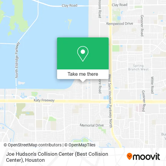 Joe Hudson's Collision Center (Best Collision Center) map