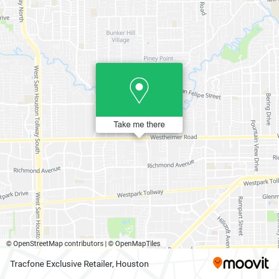 Tracfone Exclusive Retailer map