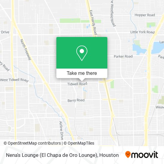 Mapa de Nena's Lounge (El Chapa de Oro Lounge)